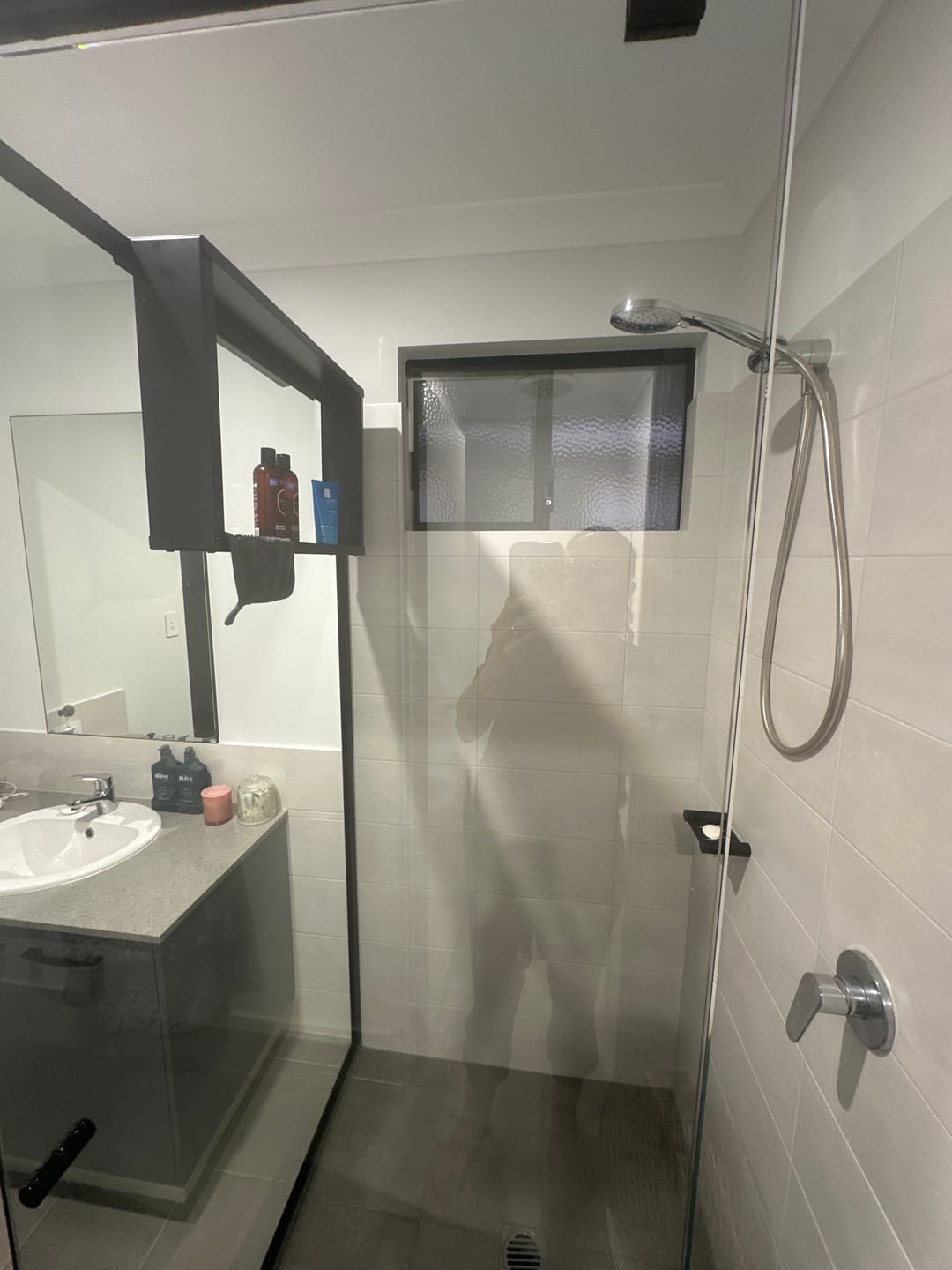 Customer photo review of Shower Shelf Caddy