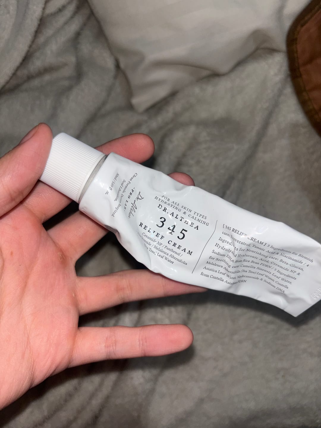 Customer photo review of 345 Relief Cream