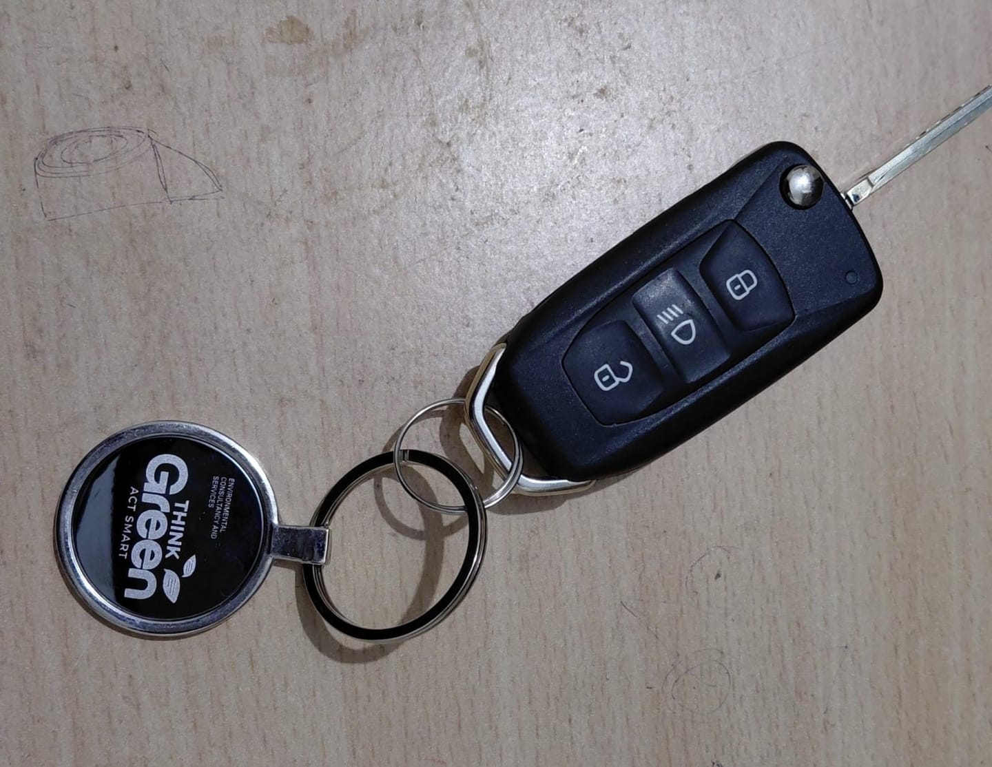 Customer photo review of Premium Metal Keychain | Best for Corporate Gifting | PrintMine.in