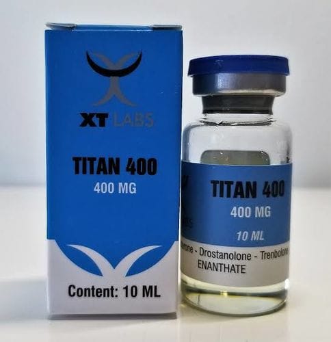 Customer photo review of TITAN | Testosterona, Drostanolona & Trembolona Enantato 400mg 10ml