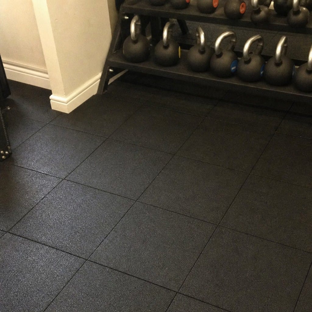Customer photo review of Interlocking Gym Tiles UK | 17mm Rubber Gym Mats | 80kg Drop Rated