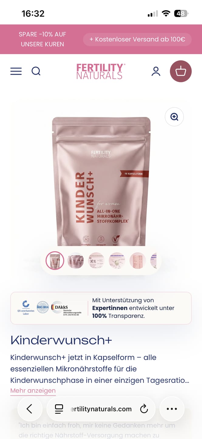 Customer photo review of Granatapfel Extrakt+