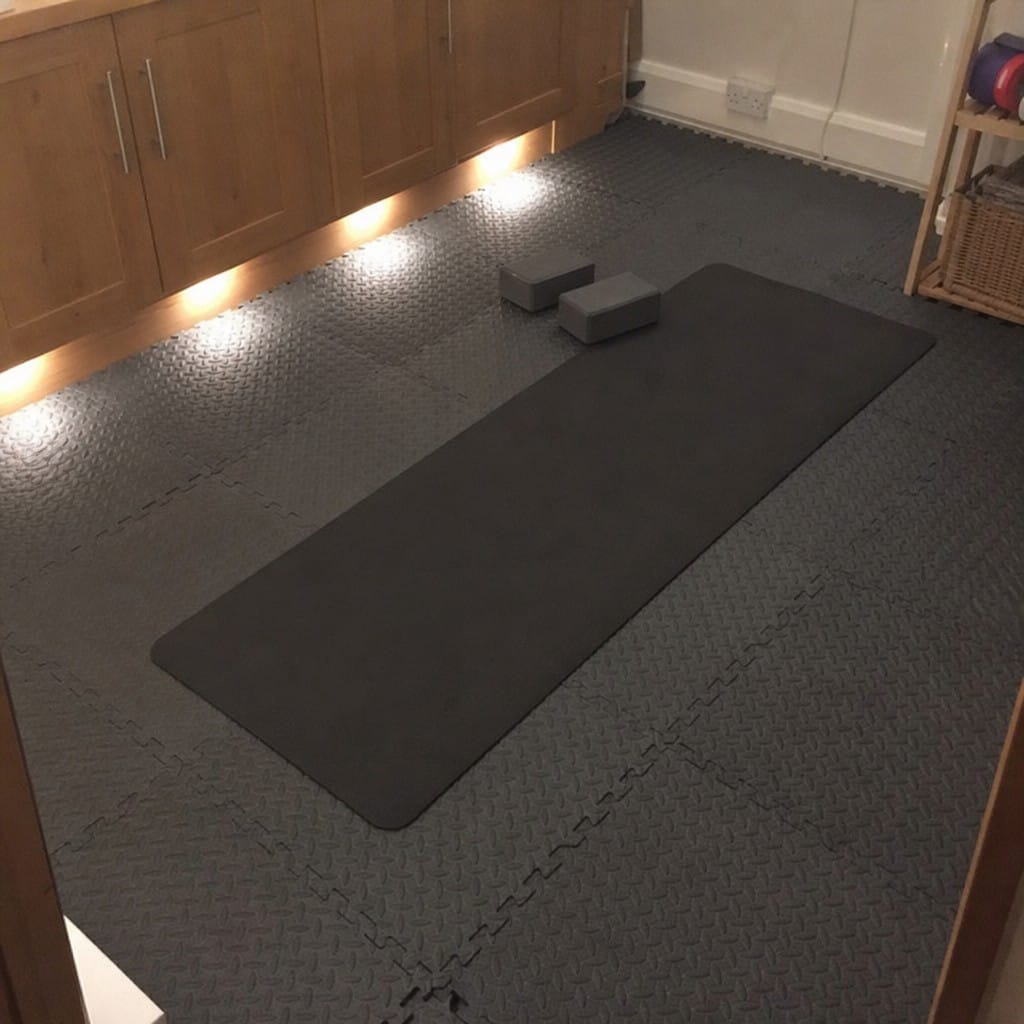 Customer photo review of Anti Fatigue Gym Mats UK | EVA Interlocking Tiles | 610mm