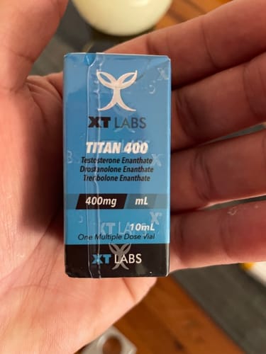 Customer photo review of TITAN | Testosterona, Drostanolona & Trembolona Enantato 400mg 10ml