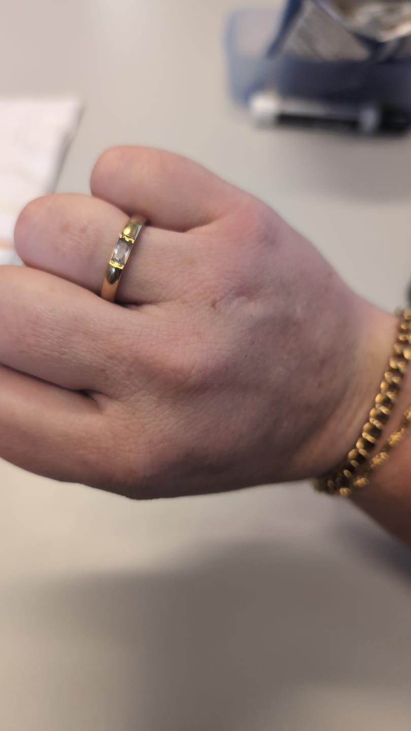 Customer photo review of Treasure Birthstone Ring (Bundle)