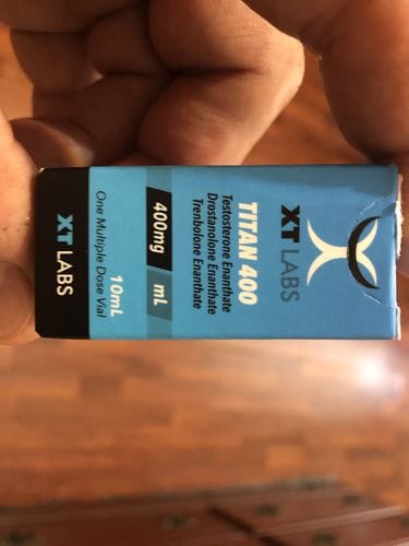 Customer photo review of TITAN | Testosterona, Drostanolona & Trembolona Enantato 400mg 10ml