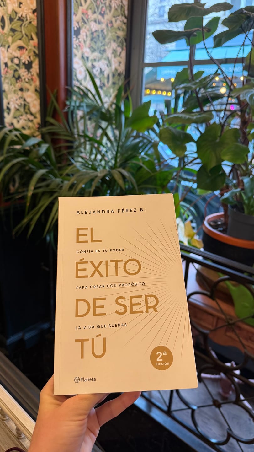 Customer photo review of El éxito de ser tu – Libro Fimado