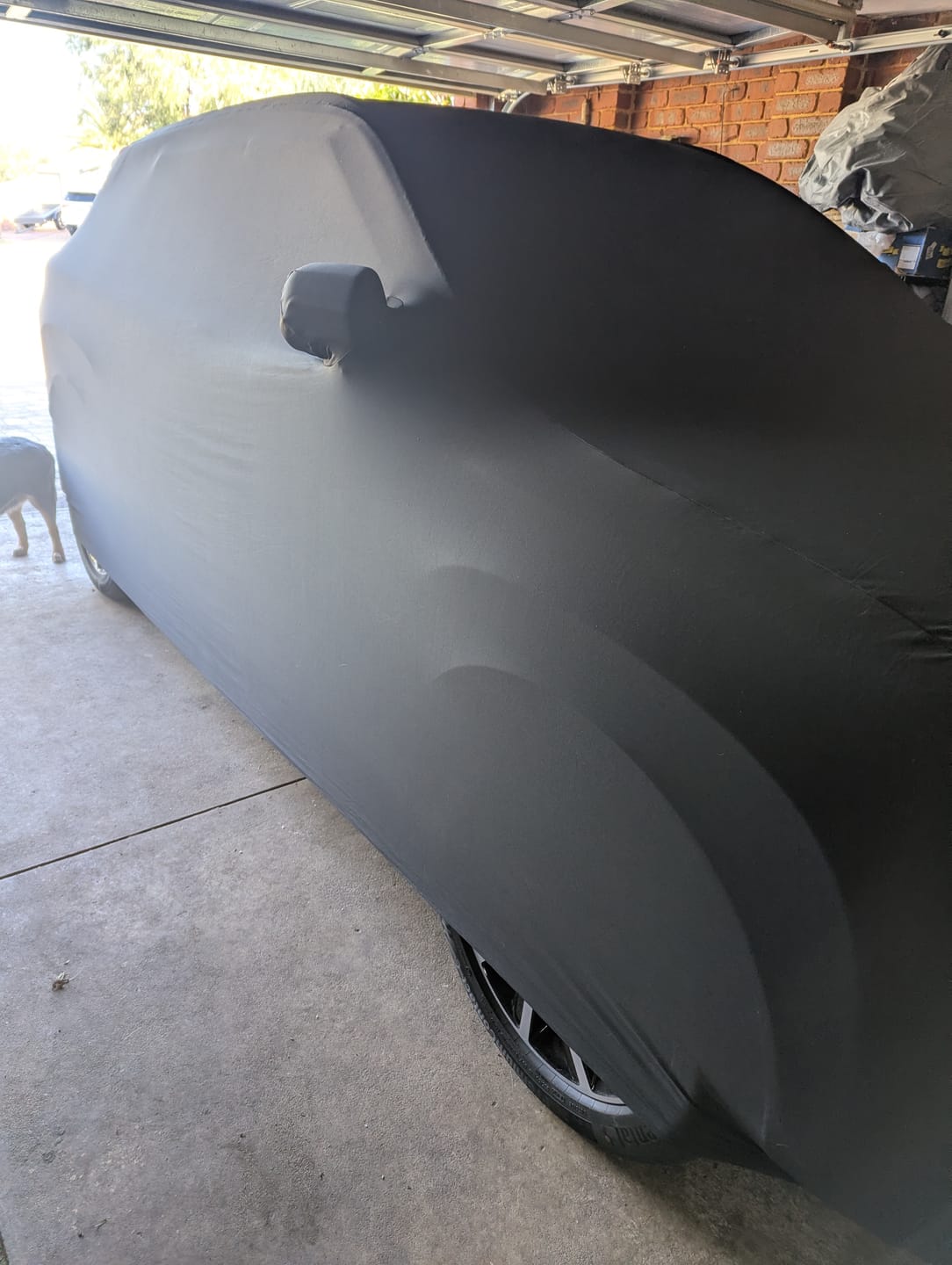 Customer photo review of Custom360 Indoor Bespoke Premium Car Covers - Made to Fit Your Exact Car
