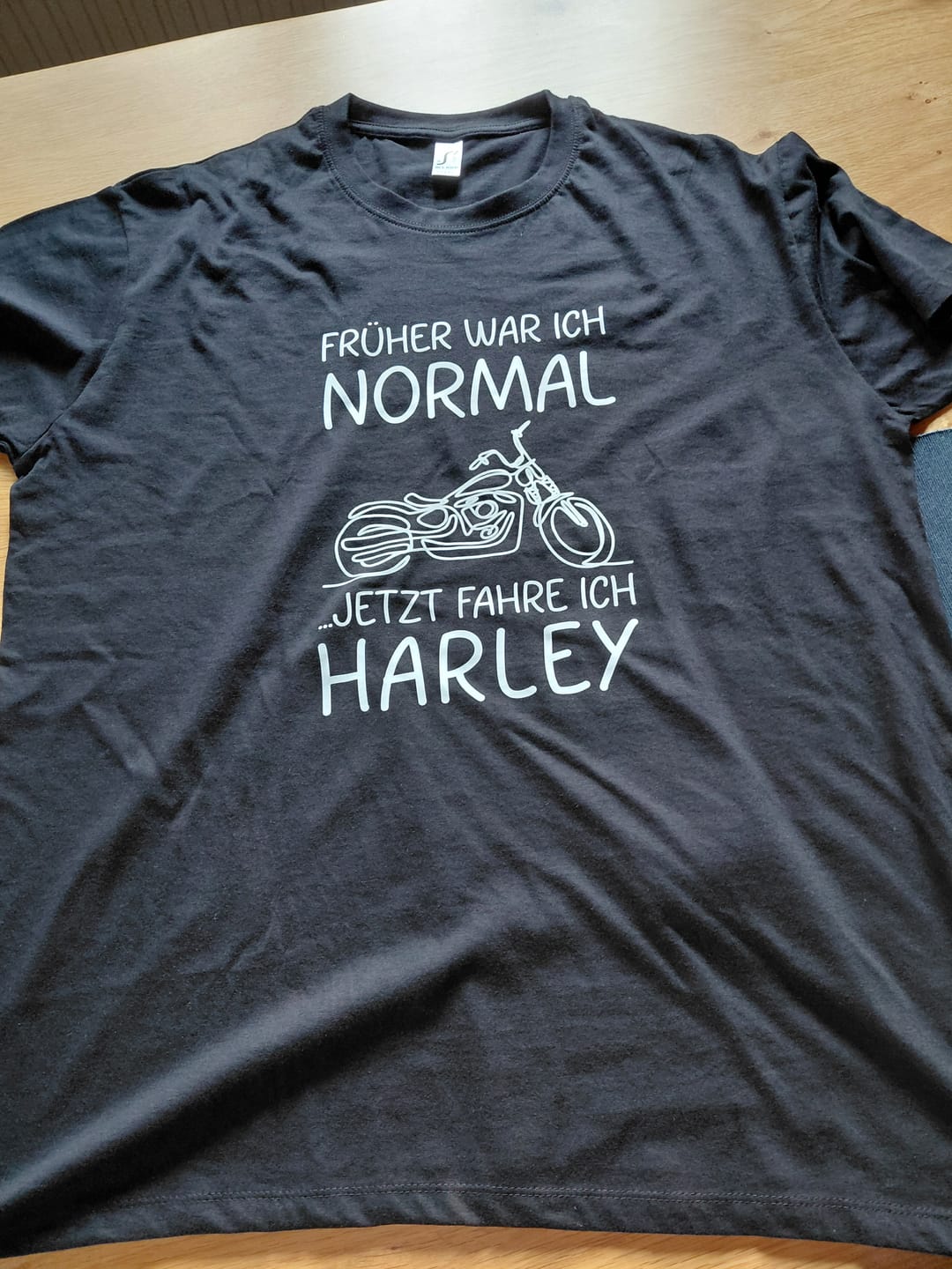 Customer photo review of Wir fahren Harley - Herren Shirt