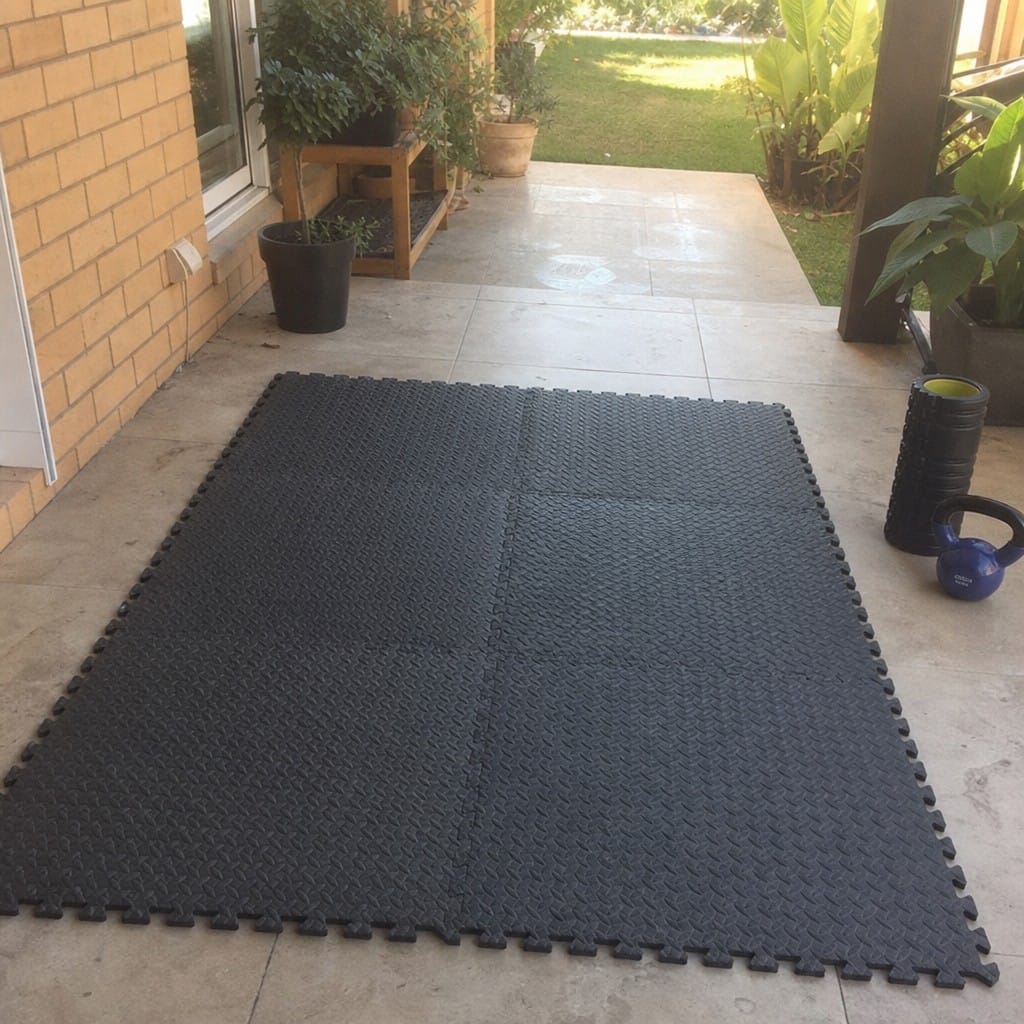 Customer photo review of Anti Fatigue Gym Mats UK | EVA Interlocking Tiles | 610mm