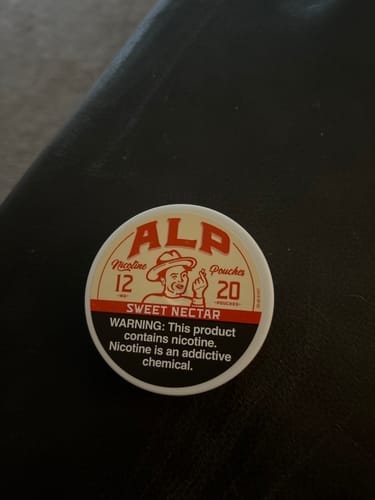 Customer photo review of Tropical Fruit Nicotine Pouches