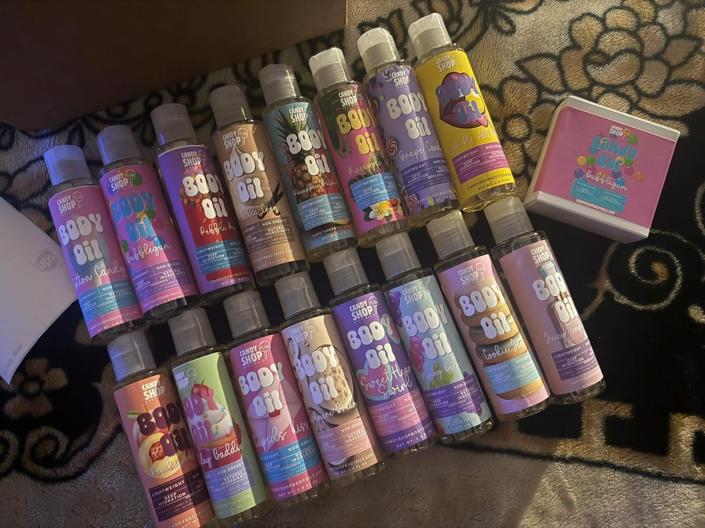 Customer photo review of Cookie Jar Body Oil