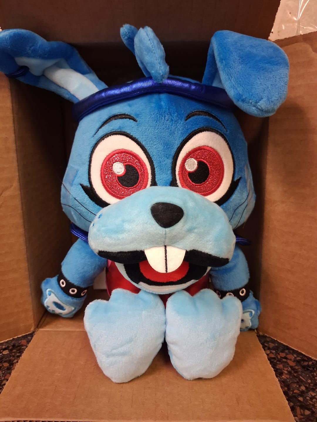 Customer photo review of Five Nights at Freddy's - Glamrock Bonnie Collector's Plush