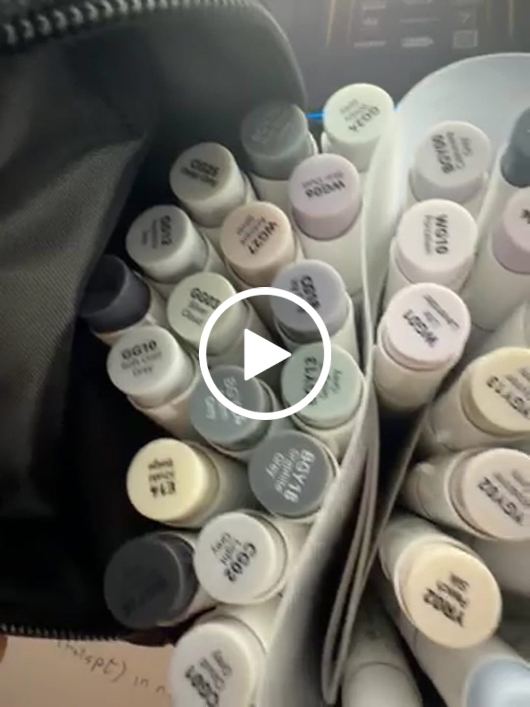 Customer video review of Ohuhu Honolulu 36 Gray Tone Colors Dual Tips Alcohol Art Markers (New Color Codes)