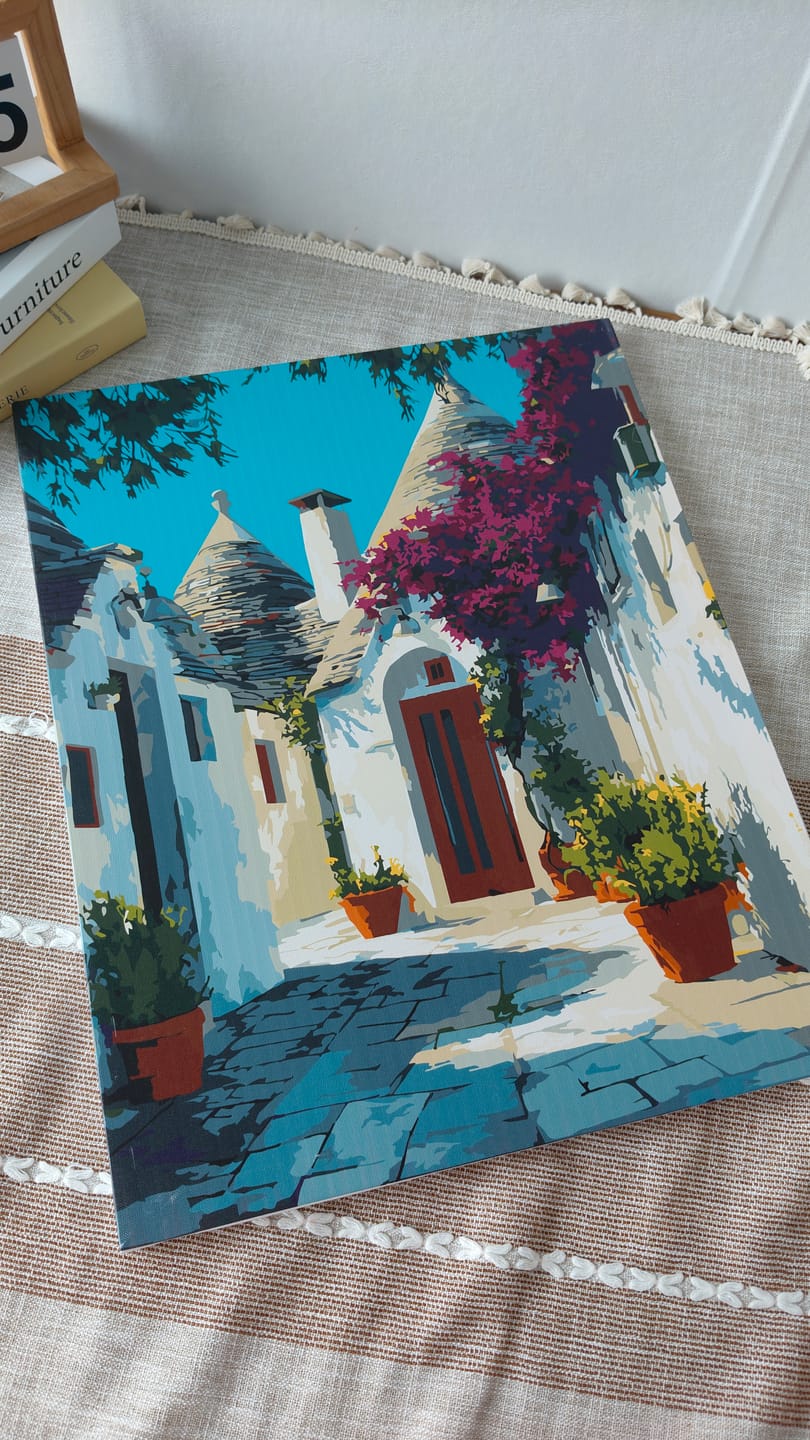 Customer photo review of Albero Bello | Paint by Number