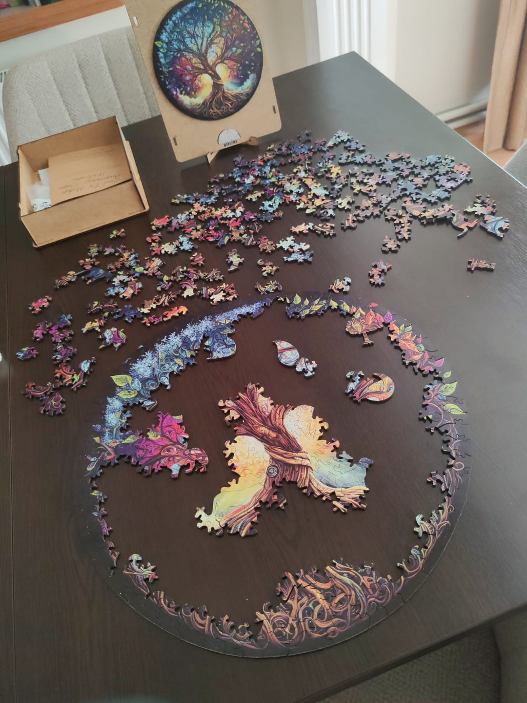 Customer photo review of Hayat Ağacı - Ahşap Puzzle