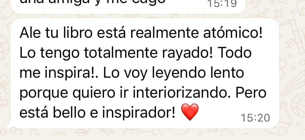 Customer photo review of El éxito de ser tu – Libro Fimado
