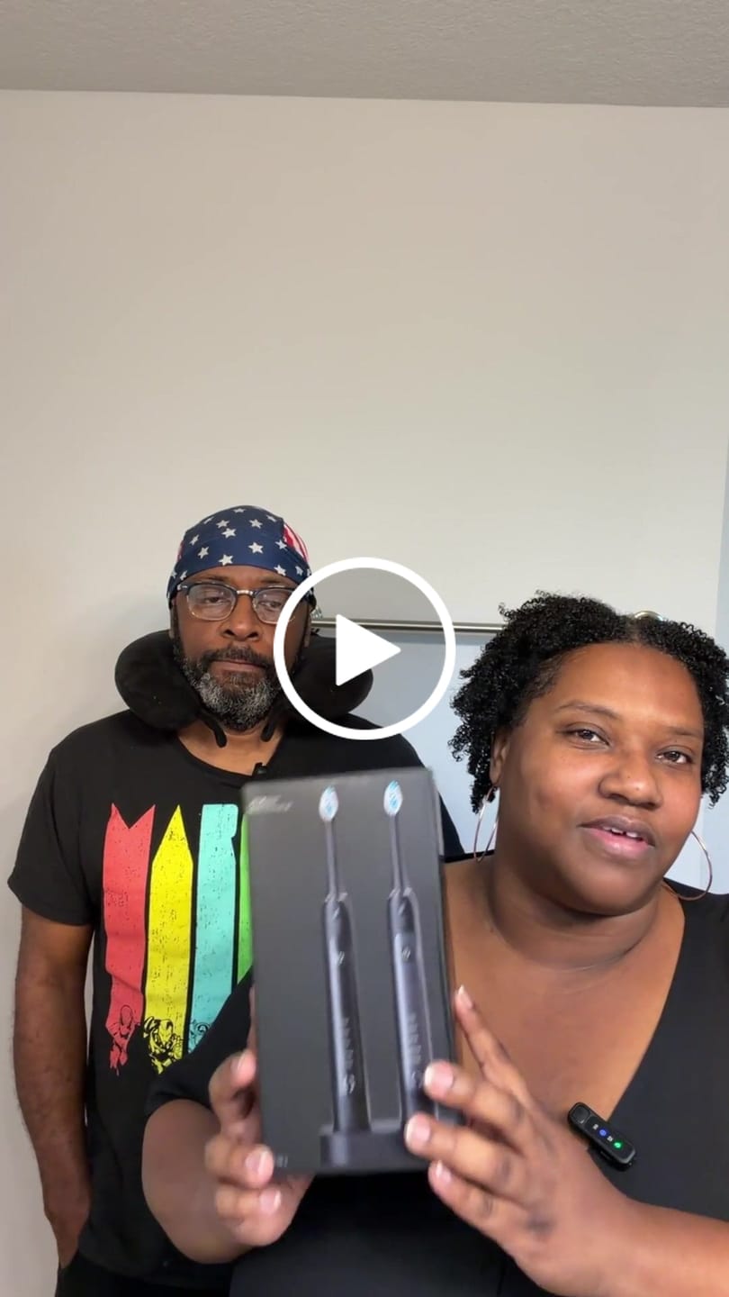 Customer video review of Jet Dual Sonic Electric Toothbrush Set