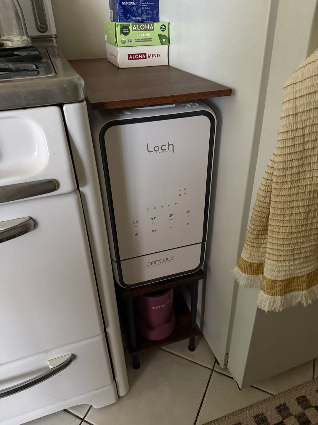 Customer photo review of Capsule Dishwasher