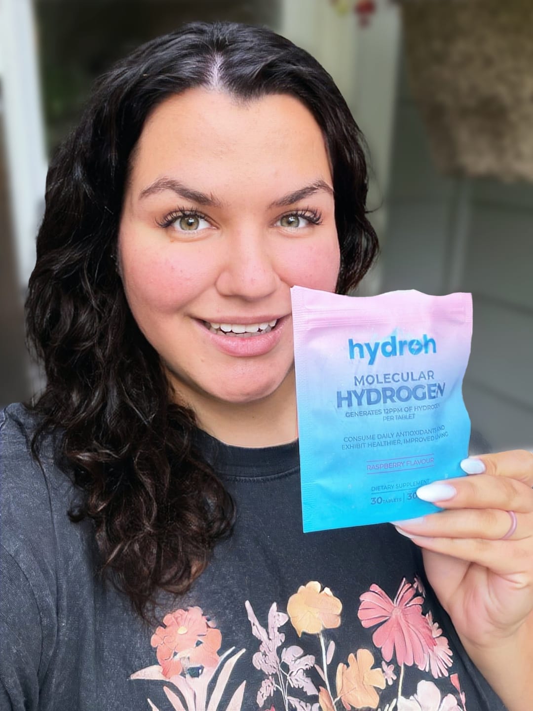 Customer photo review of Hydrogen Water Tablets