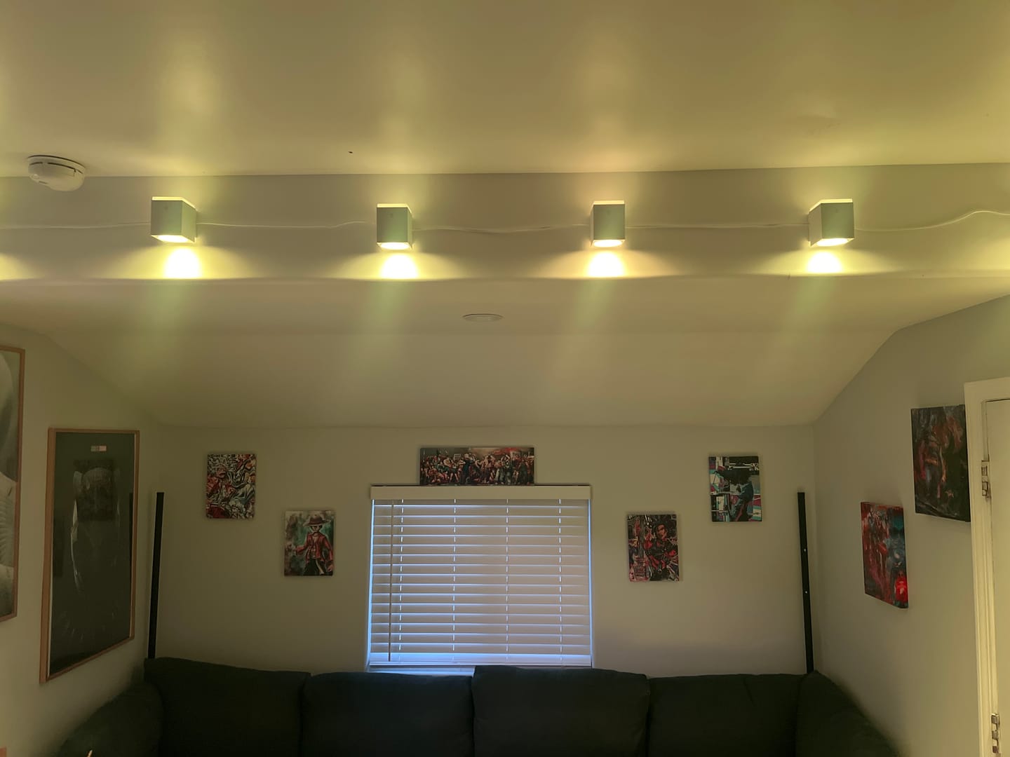Customer photo review of Afro Samurai Wall Art