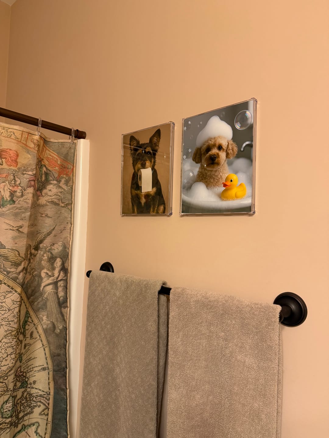 Customer photo review of Paper Roll - Personalized Poster