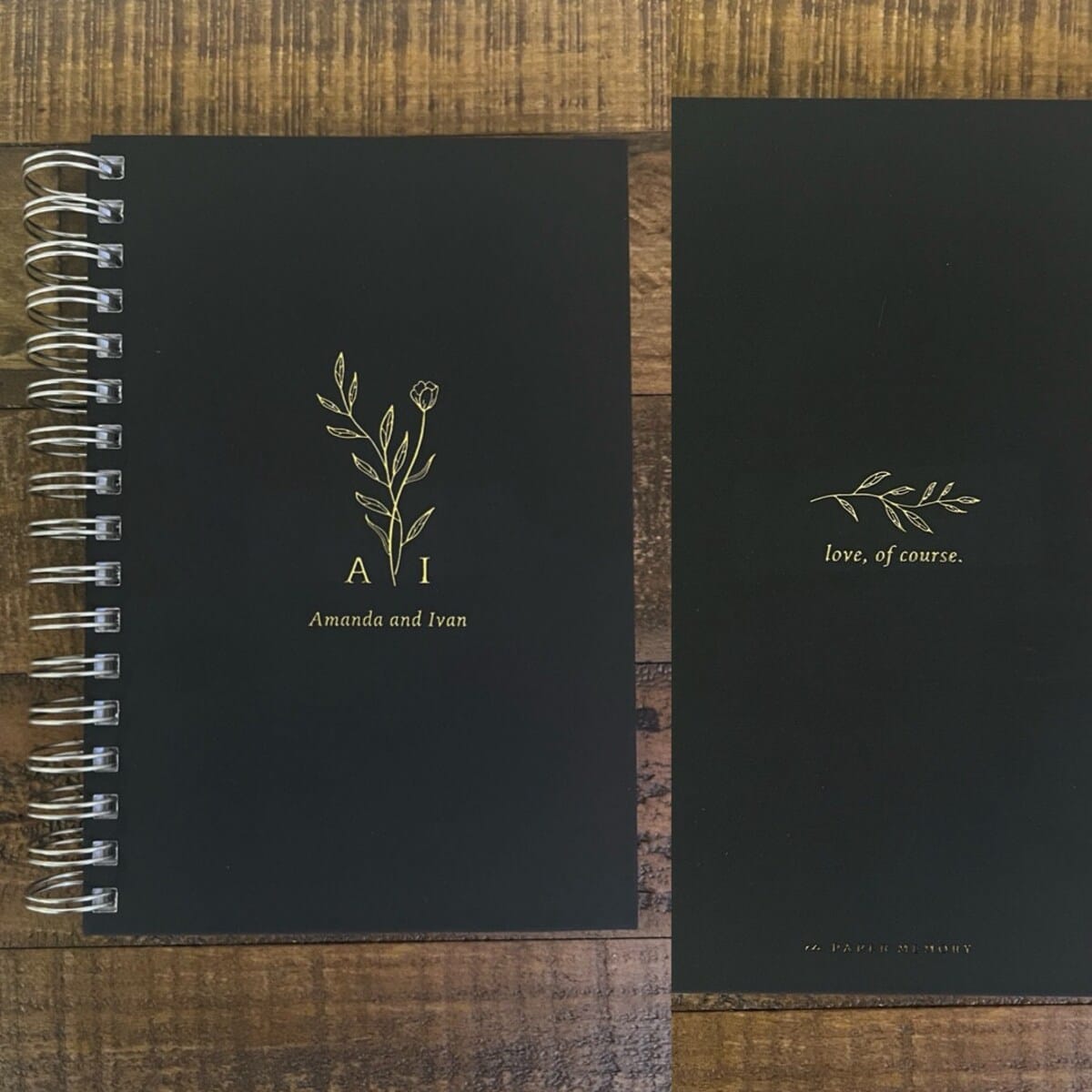 Customer photo review of Monogram Bouquet Wedding Planner