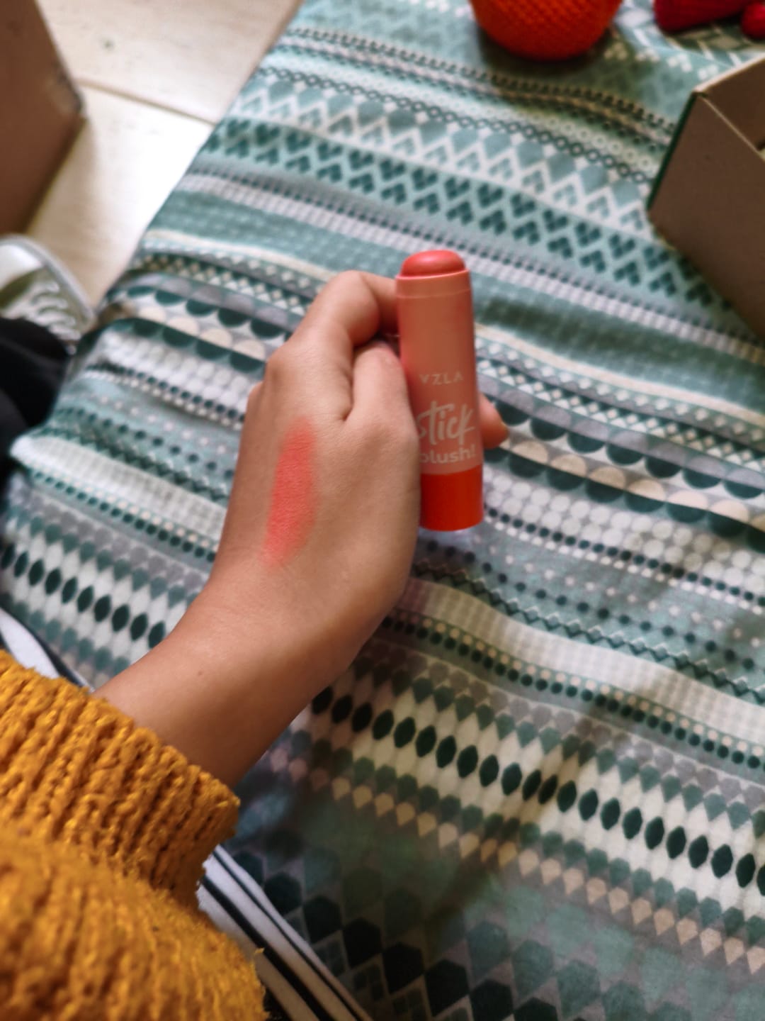 Customer photo review of Blush Stick - Vizzela