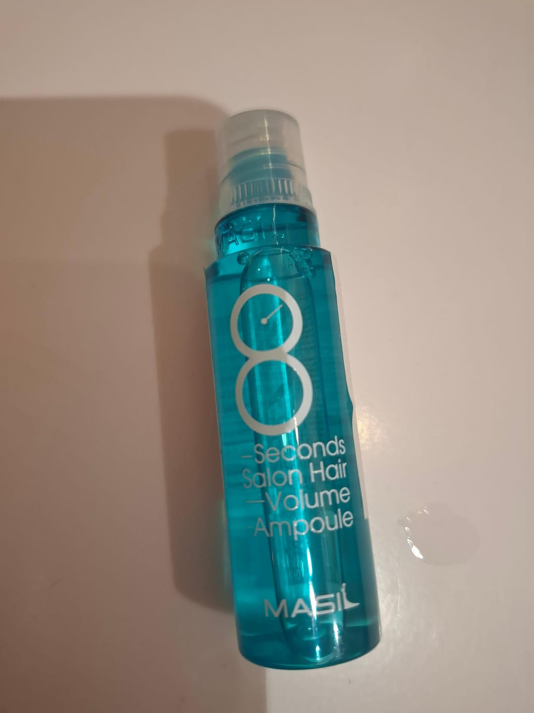 Customer photo review of Maska-filleri priekš matu apjomam Masil 8 Seconds Salon Hair Volume Ampoule