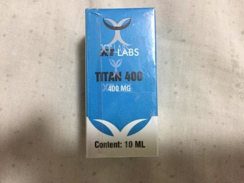 Customer photo review of TITAN | Testosterona, Drostanolona & Trembolona Enantato 400mg 10ml