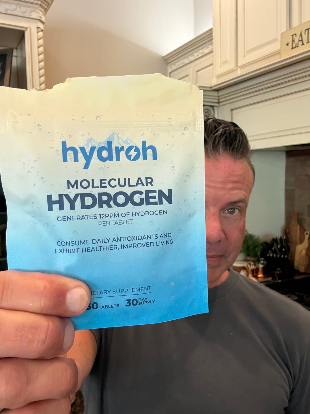 Customer photo review of Hydrogen Water Tablets