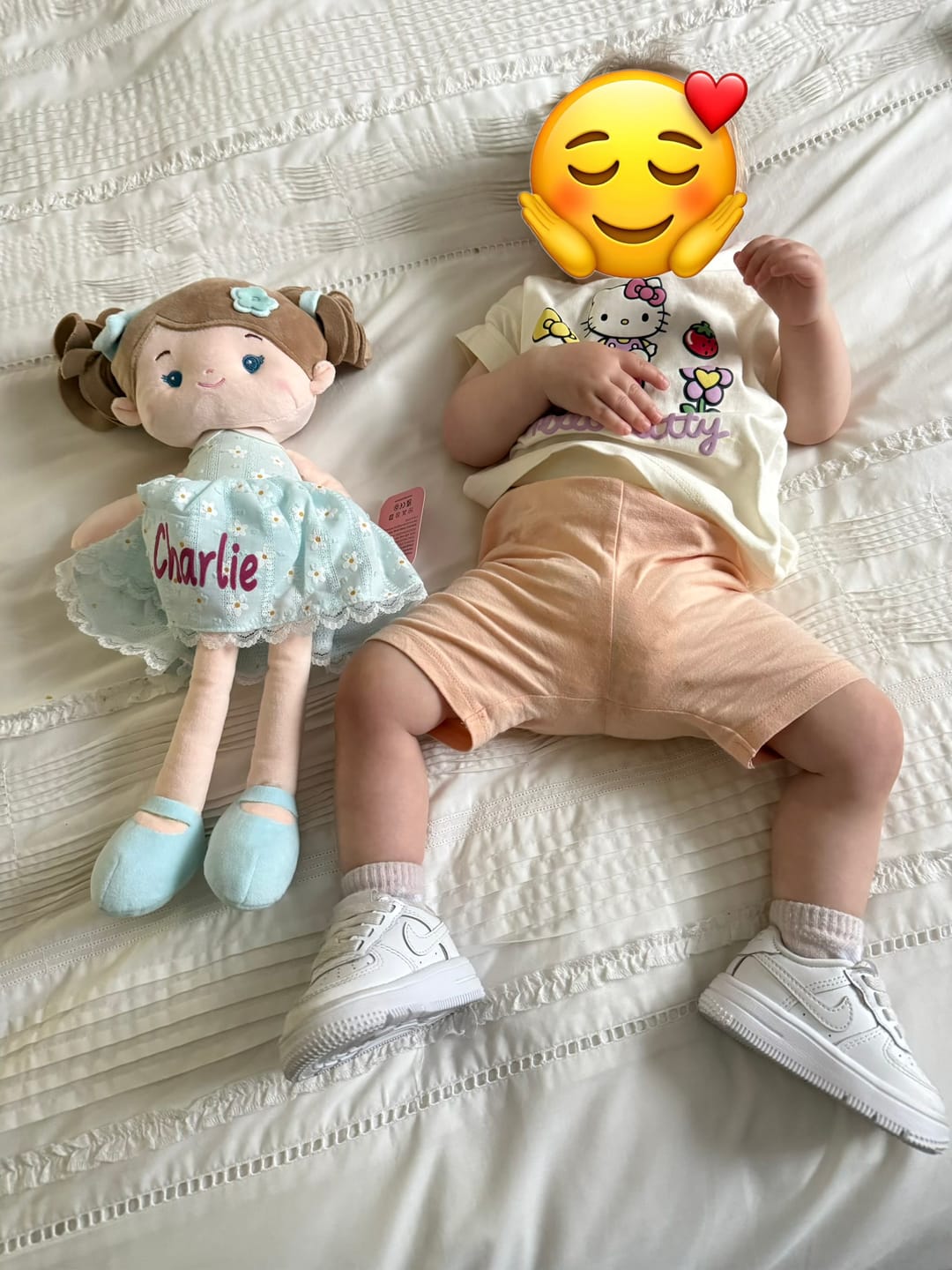 Customer photo review of Personalized Melia Girl - Blue