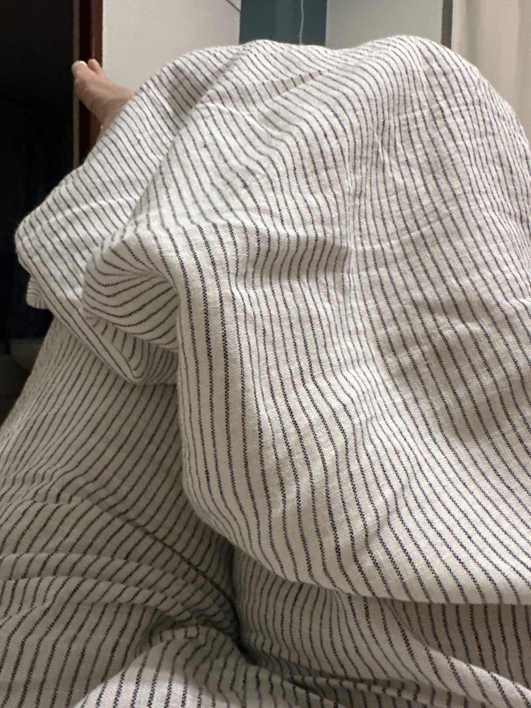 Customer photo review of Natural Comfy Wide Leg Linen Summer Pants