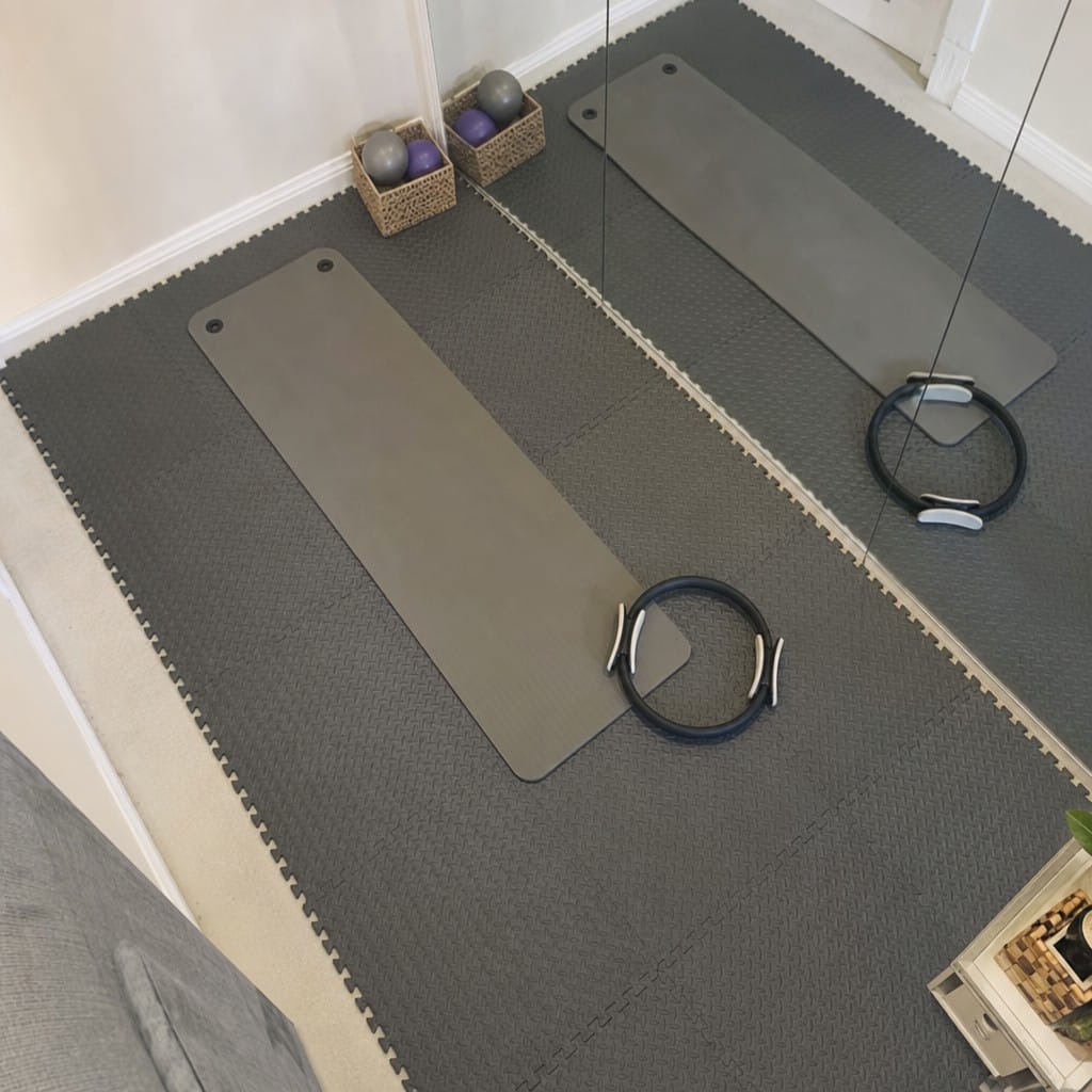 Customer photo review of Anti Fatigue Gym Mats UK | EVA Interlocking Tiles | 610mm