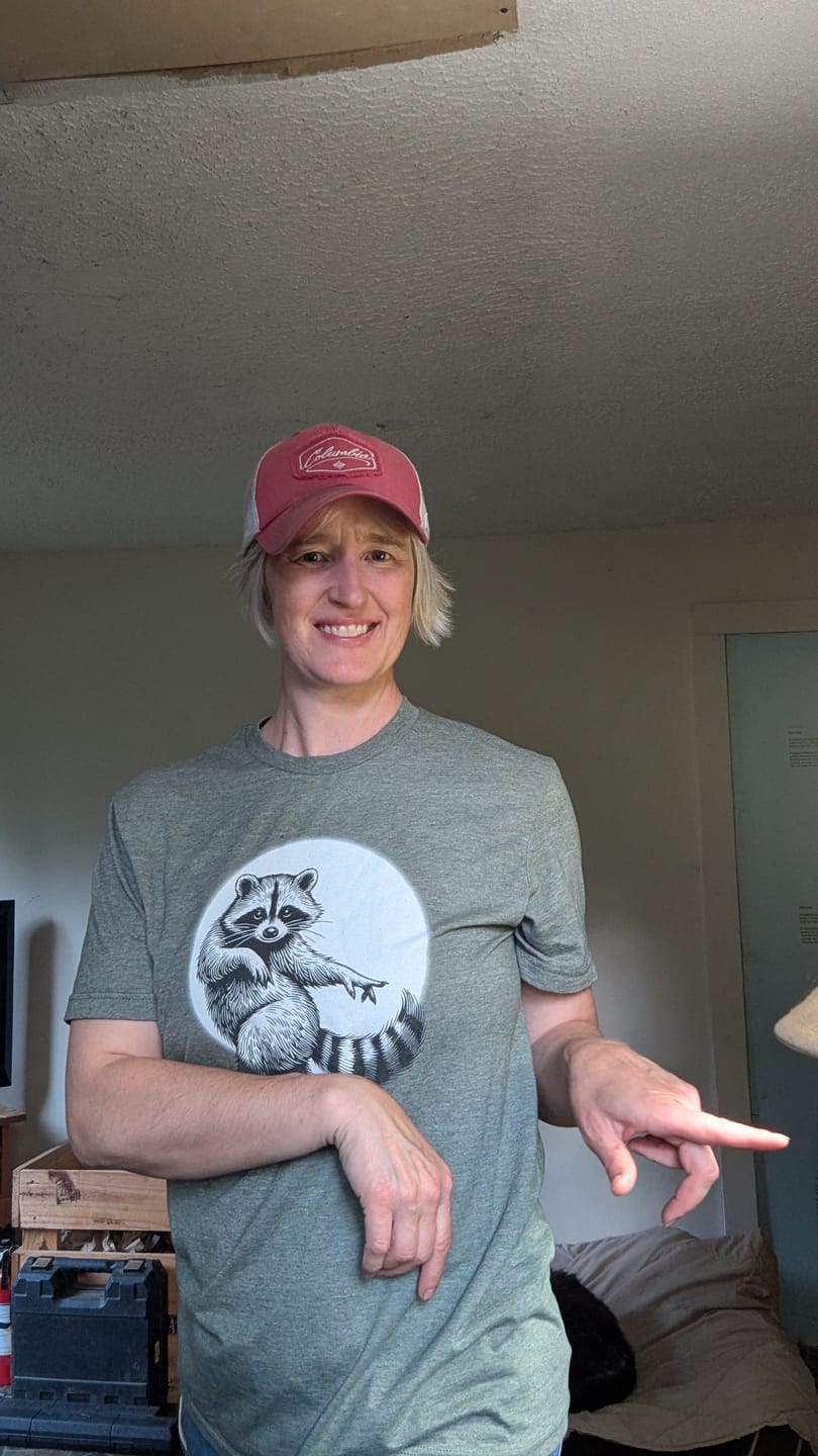 Customer photo review of The Moon Dancer T-Shirt