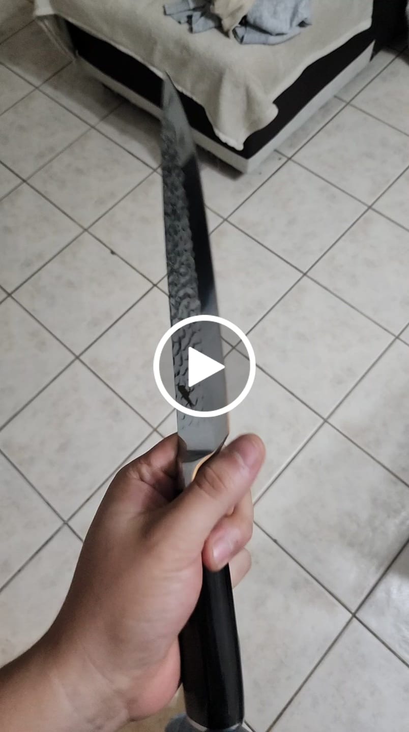 Customer video review of Cuchillo Parrillero de Acero Inoxidable 33cm "Condor"