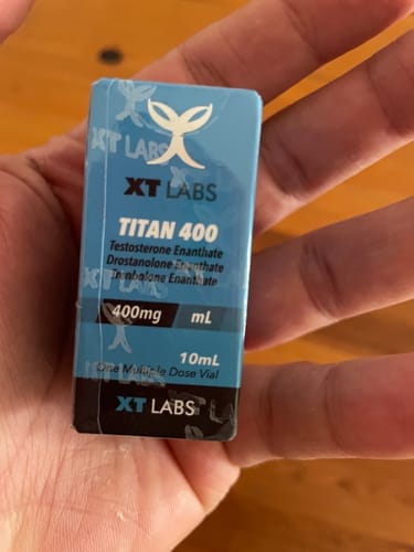 Customer photo review of TITAN | Testosterona, Drostanolona & Trembolona Enantato 400mg 10ml