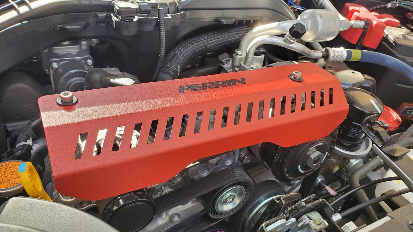 Customer photo review of Pulley Cover for 2022-2026 WRX, Outback, Legacy, Crosstrek, Impreza, Forester