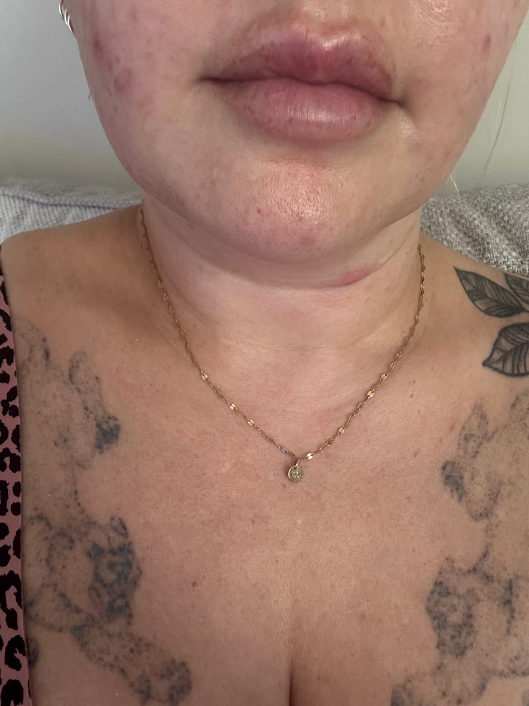 Customer photo review of Dainty Necklace