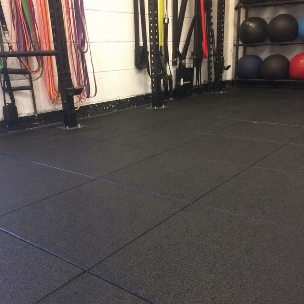 Customer photo review of 30mm Rubber Gym Tiles | Olympic Lifting & CrossFit | 200kg+ Drop Rated