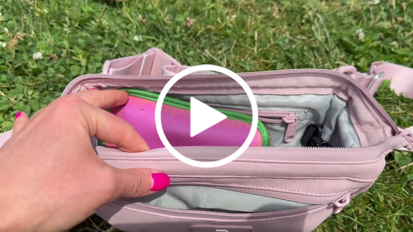 Customer video review of Cascade Crossbody Bag