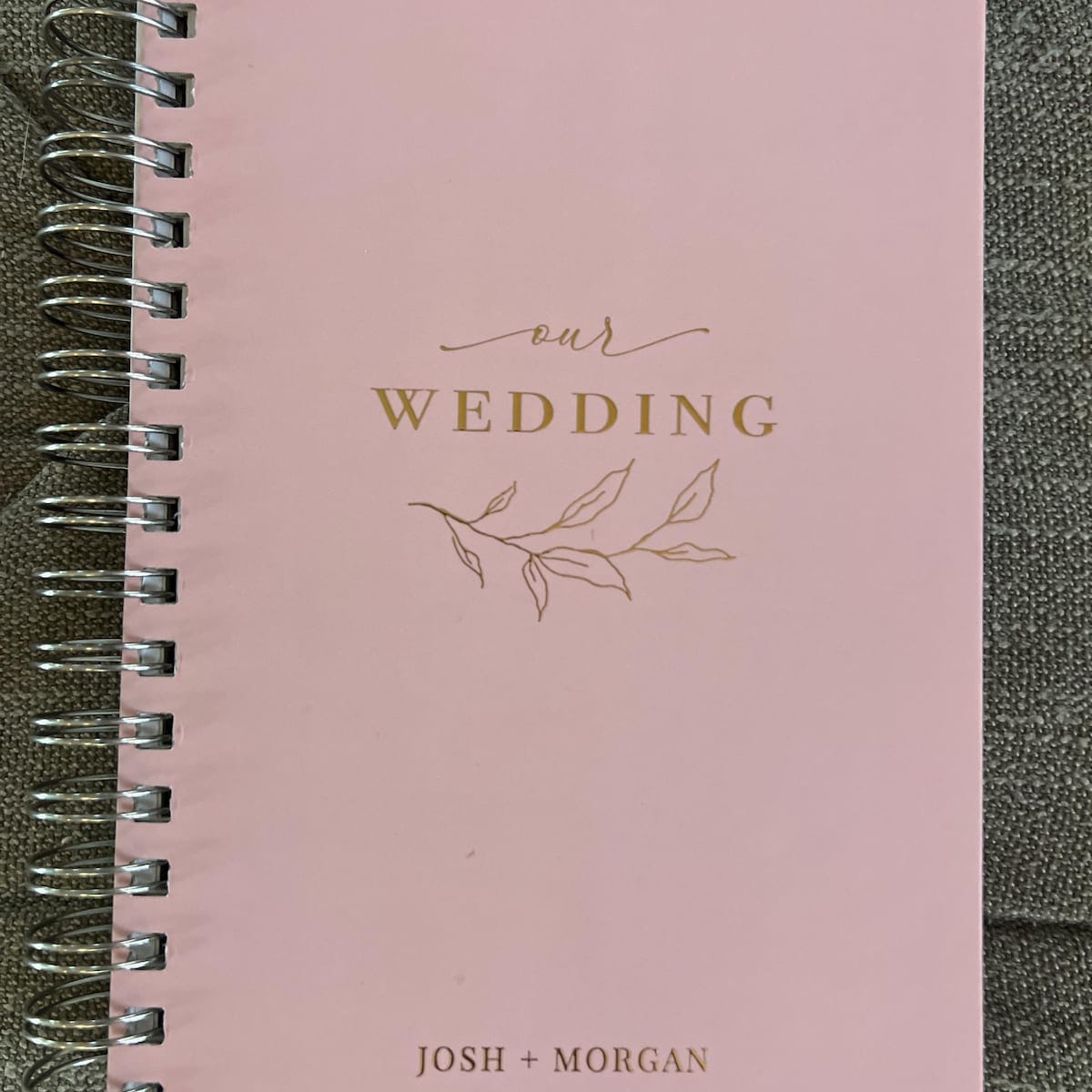 Customer photo review of Our Wedding Planner