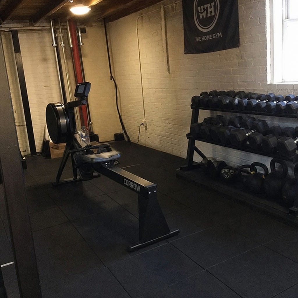 Customer photo review of 30mm Rubber Gym Tiles | Olympic Lifting & CrossFit | 200kg+ Drop Rated
