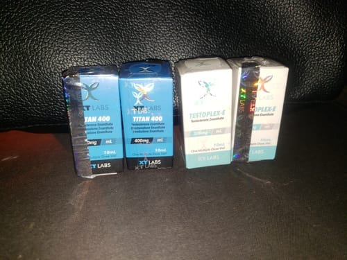 Customer photo review of TITAN | Testosterona, Drostanolona & Trembolona Enantato 400mg 10ml