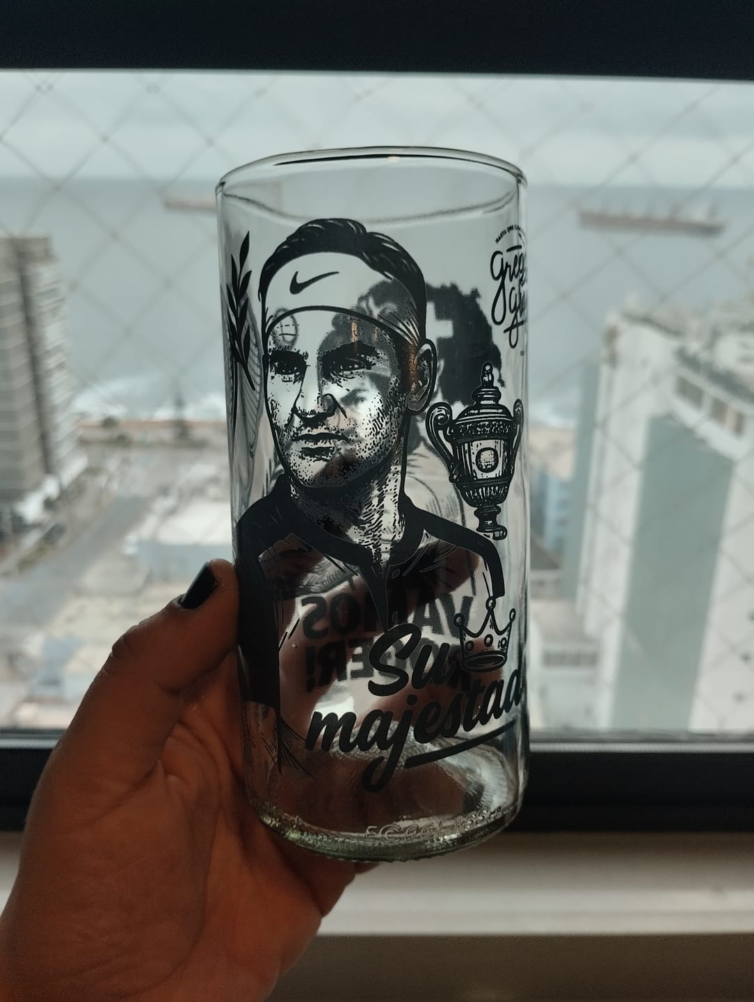 Customer photo review of GRAND SLAM - Juego de 6 Vasos