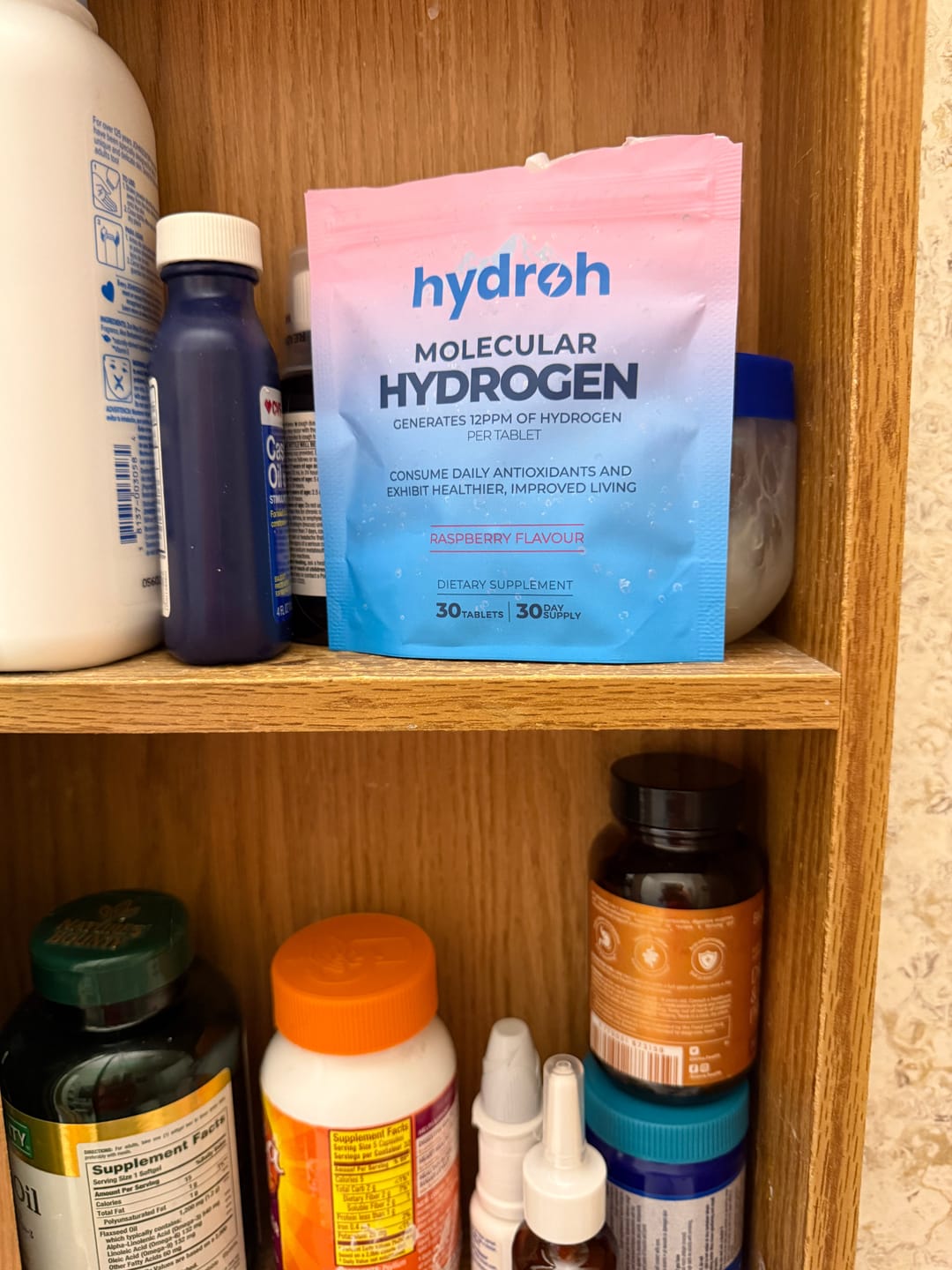 Customer photo review of Hydrogen Water Tablets