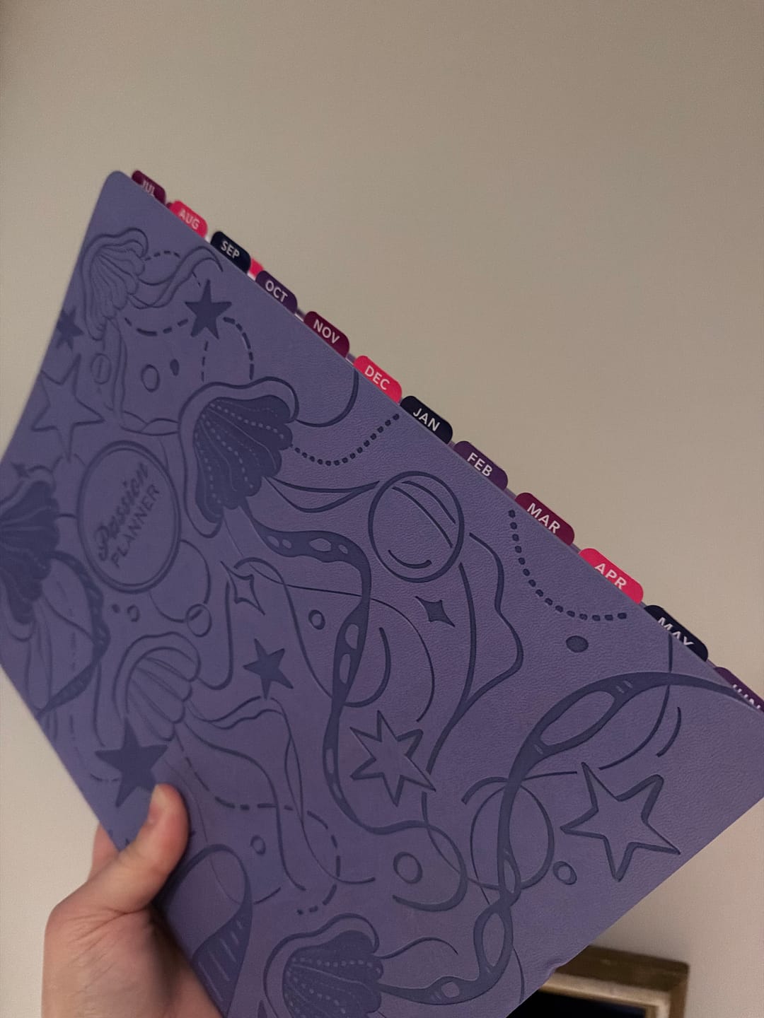 Customer photo review of Monthly Tabs