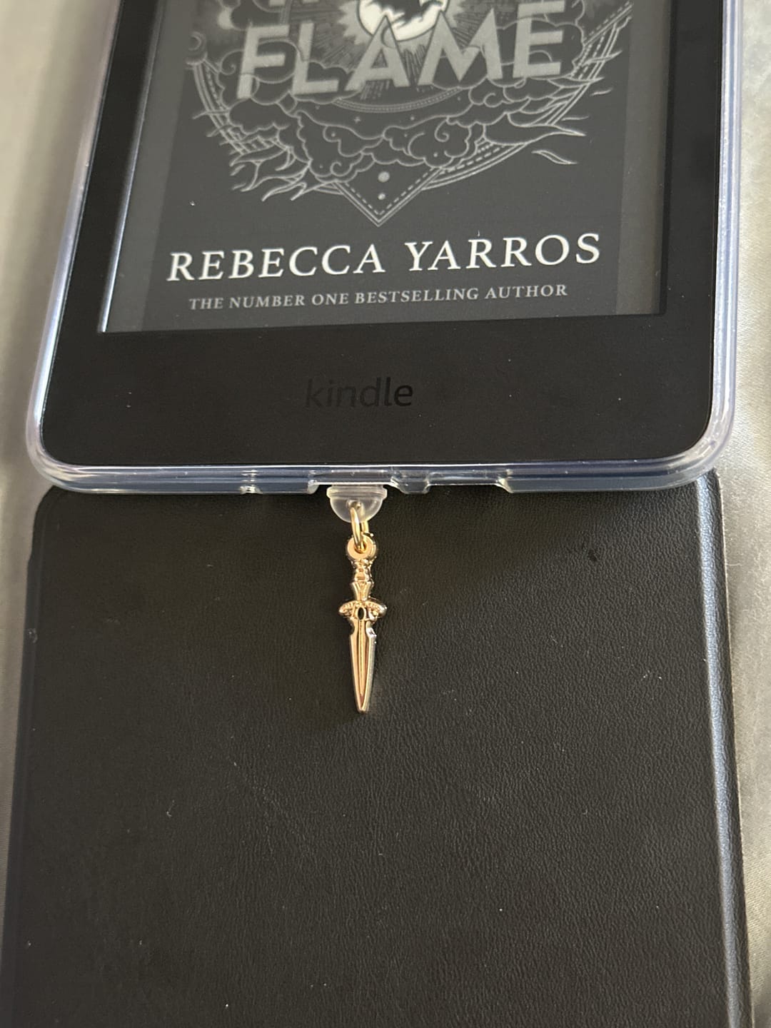 Customer photo review of Sword Dust Plug - Gold