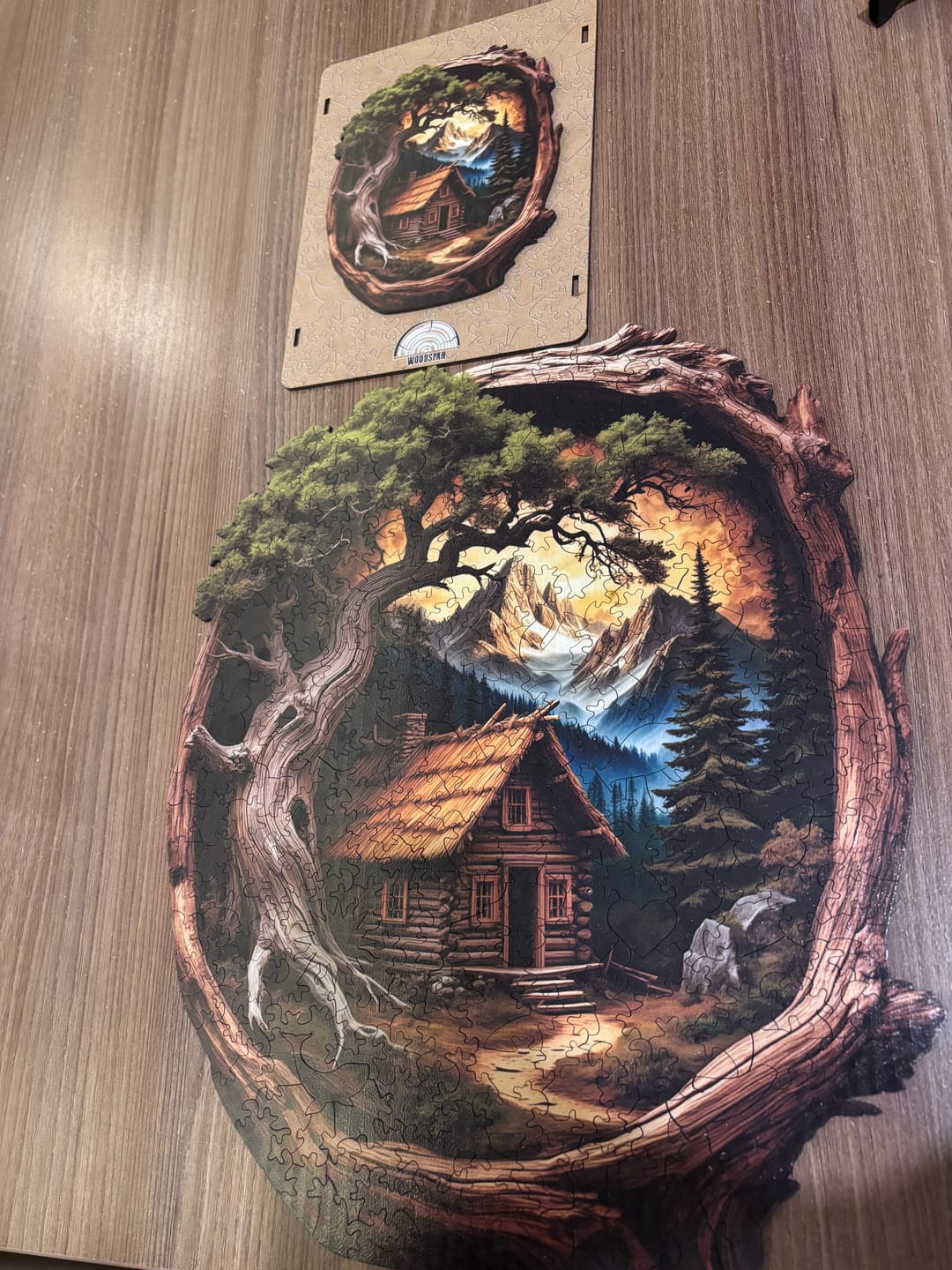 Customer photo review of Ağaç Ev - Ahşap Puzzle