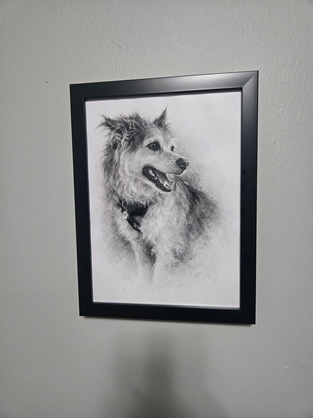 Customer photo review of Charcoal - Personalized Poster